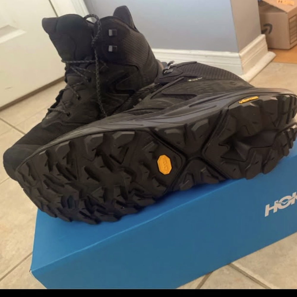 Hoka Men's Anacapa 2 Mid GORE-TEX Waterproof Leather Hiking Shoes